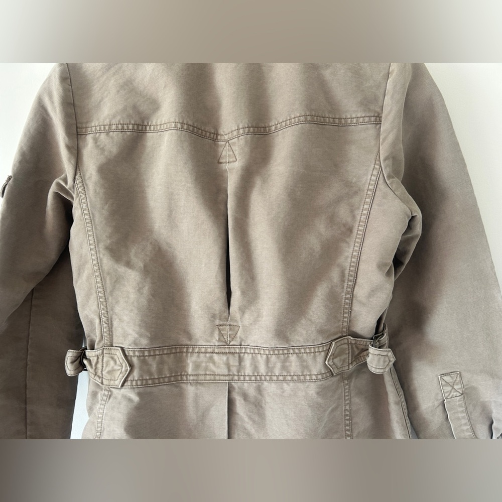 J.Crew Field Utility Jacket Green Military Safari Coat Size Small - Picture 7 of 9